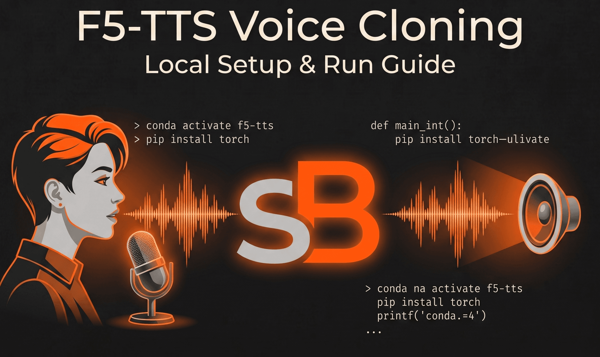 Text to speech Voice - Setup & Run Guide cover